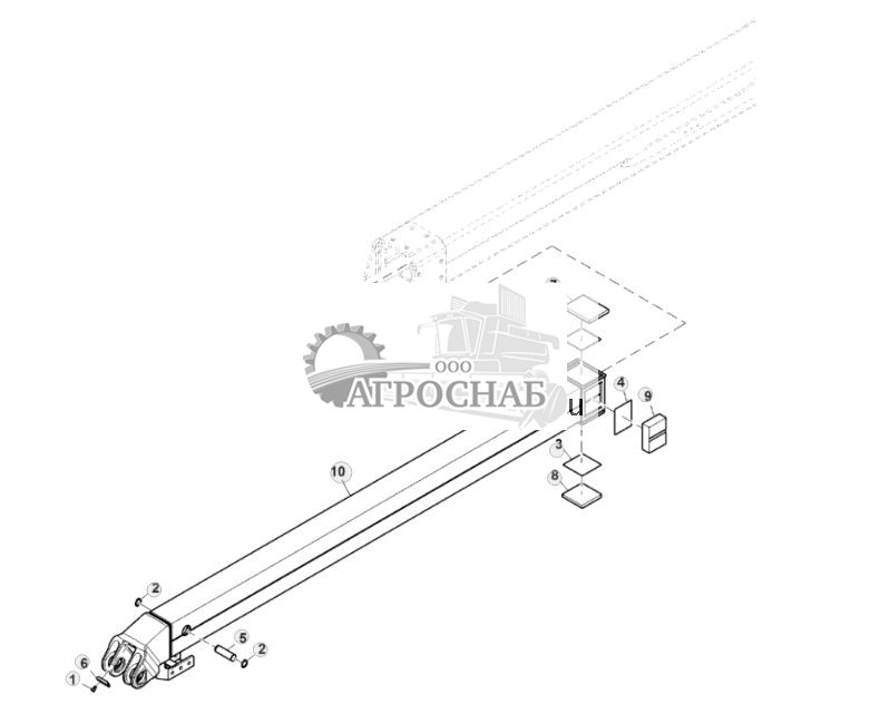 Extension Boom, W Double Brake, CH910 - ST808761 555.jpg